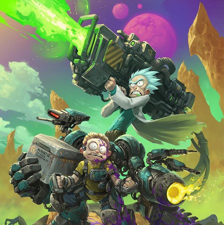 rick and morty vs purple jelly MyConfinedSpace MyConfinedSpace