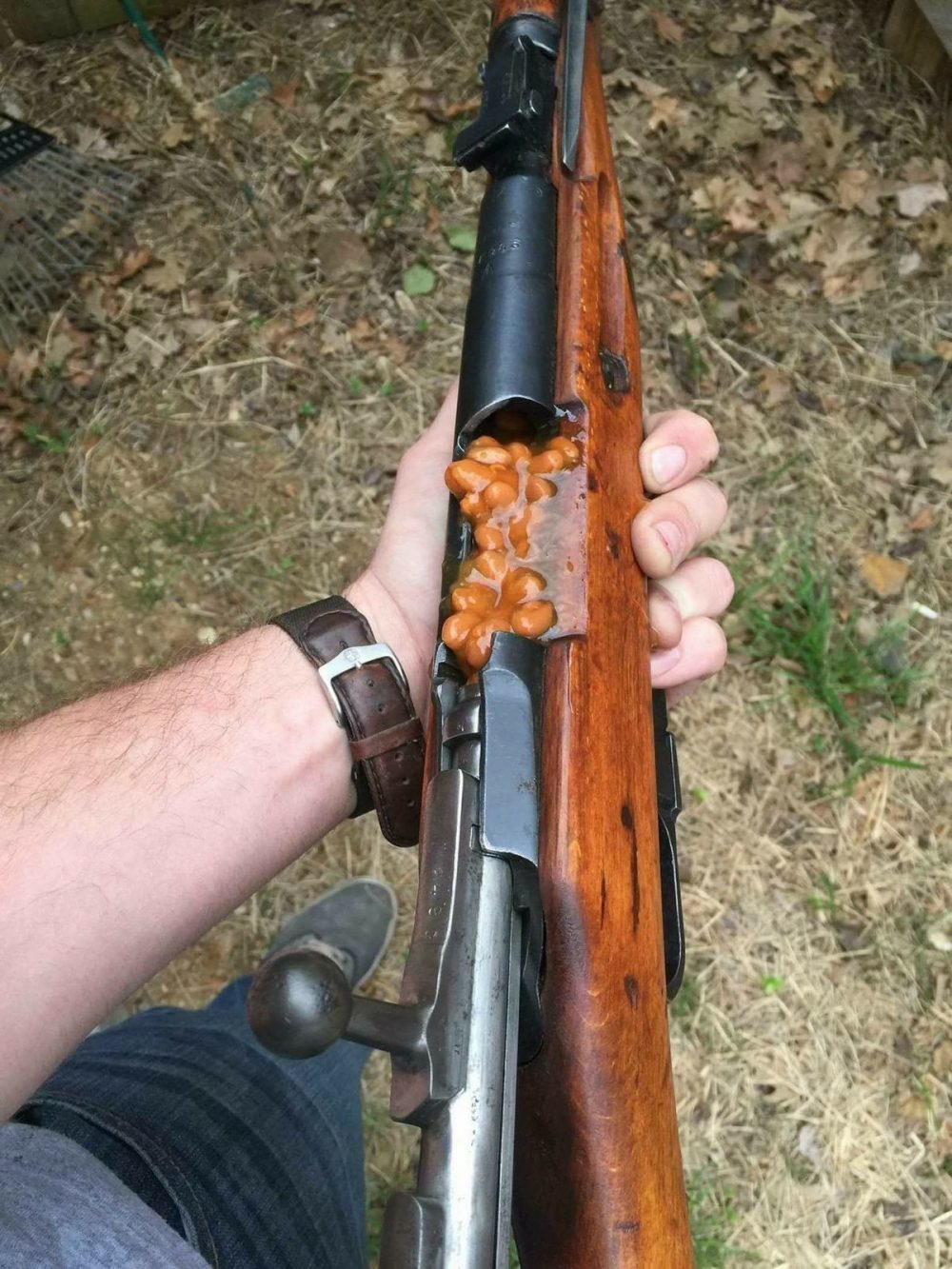 baked bean assault rifle MyConfinedSpace MyConfinedSpace
