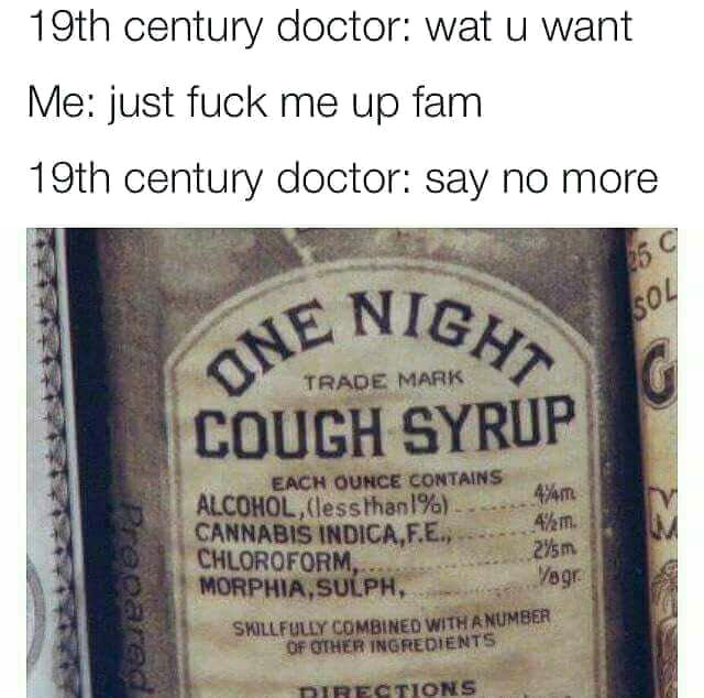 Vintage medicine