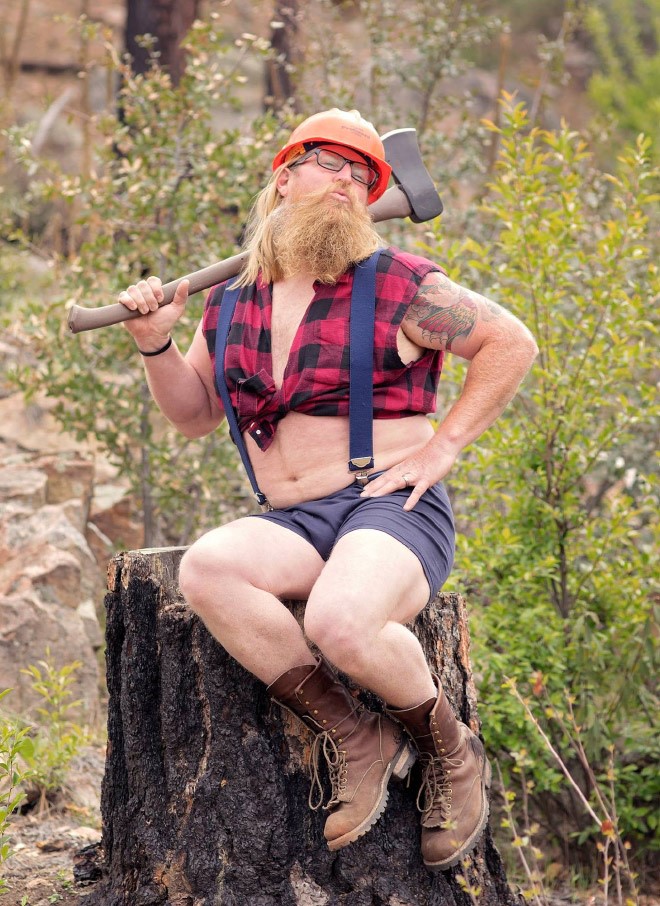 sexy lumberjack.