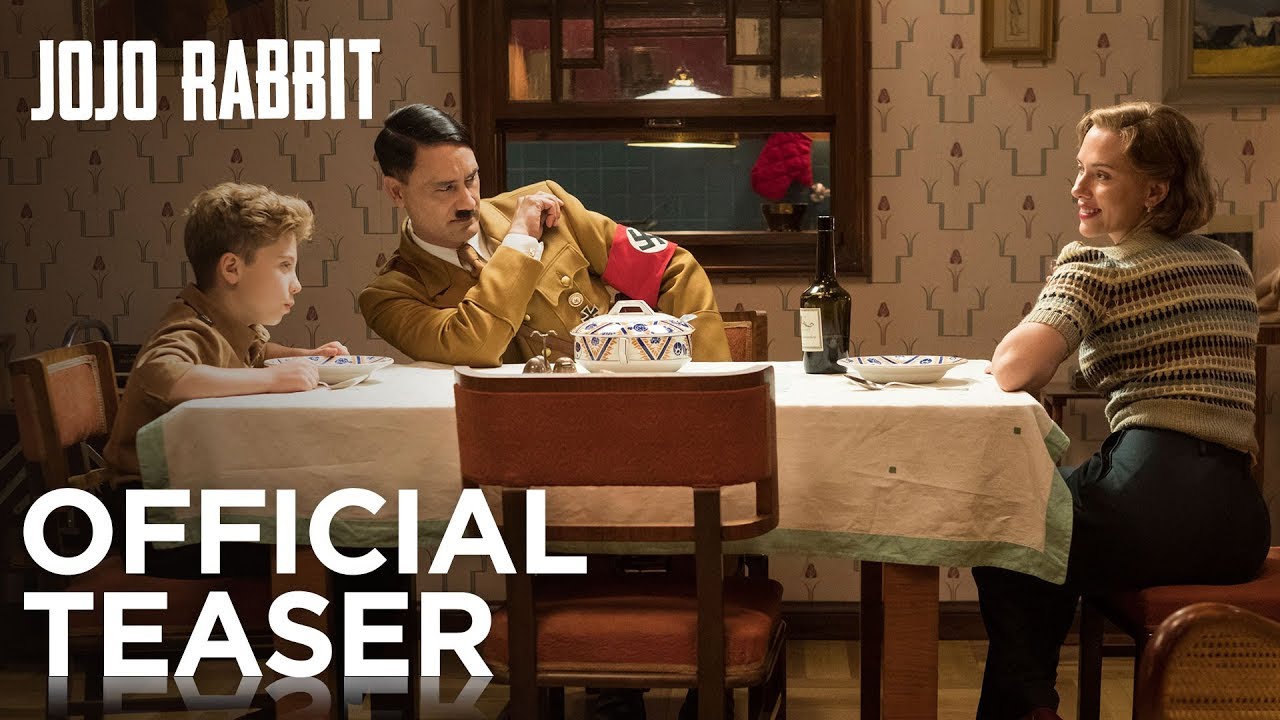 JOJO RABBIT Official Teaser HD FOX Searchlight - MyConfinedSpace