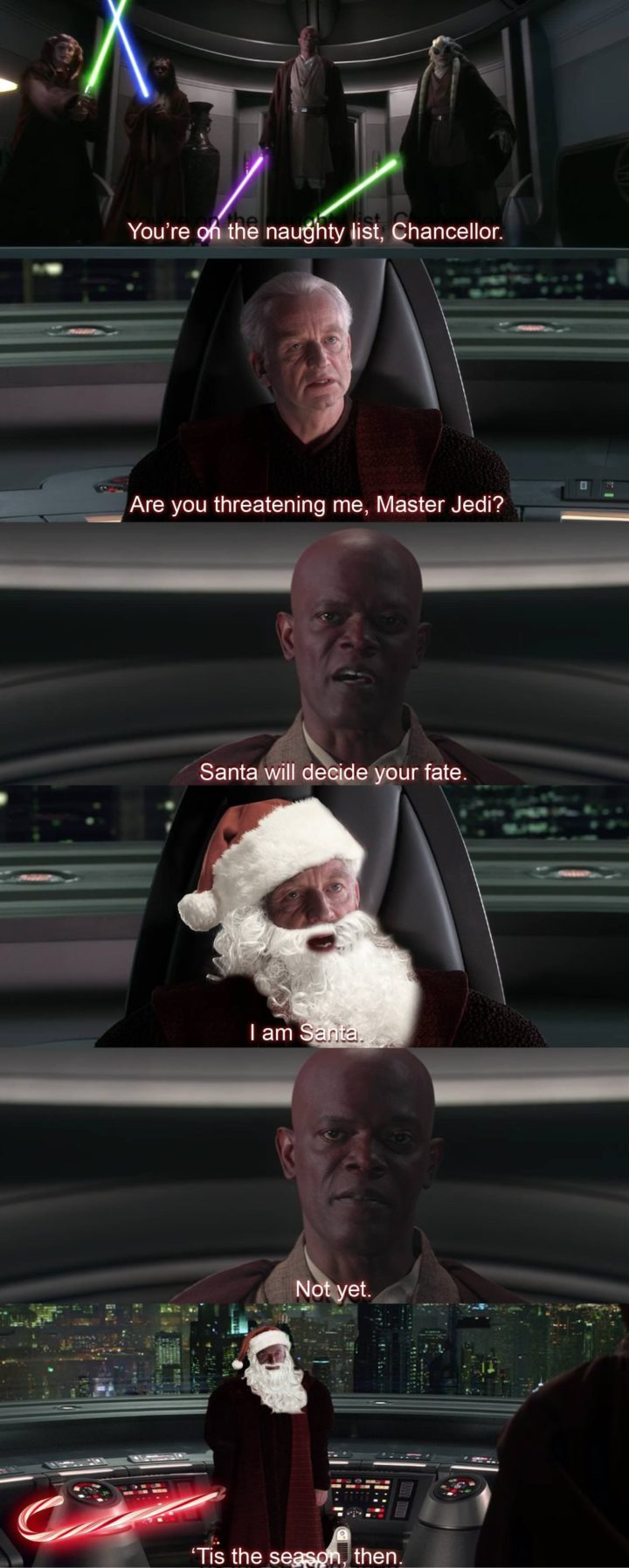 You’re on the naughty list Chancellor