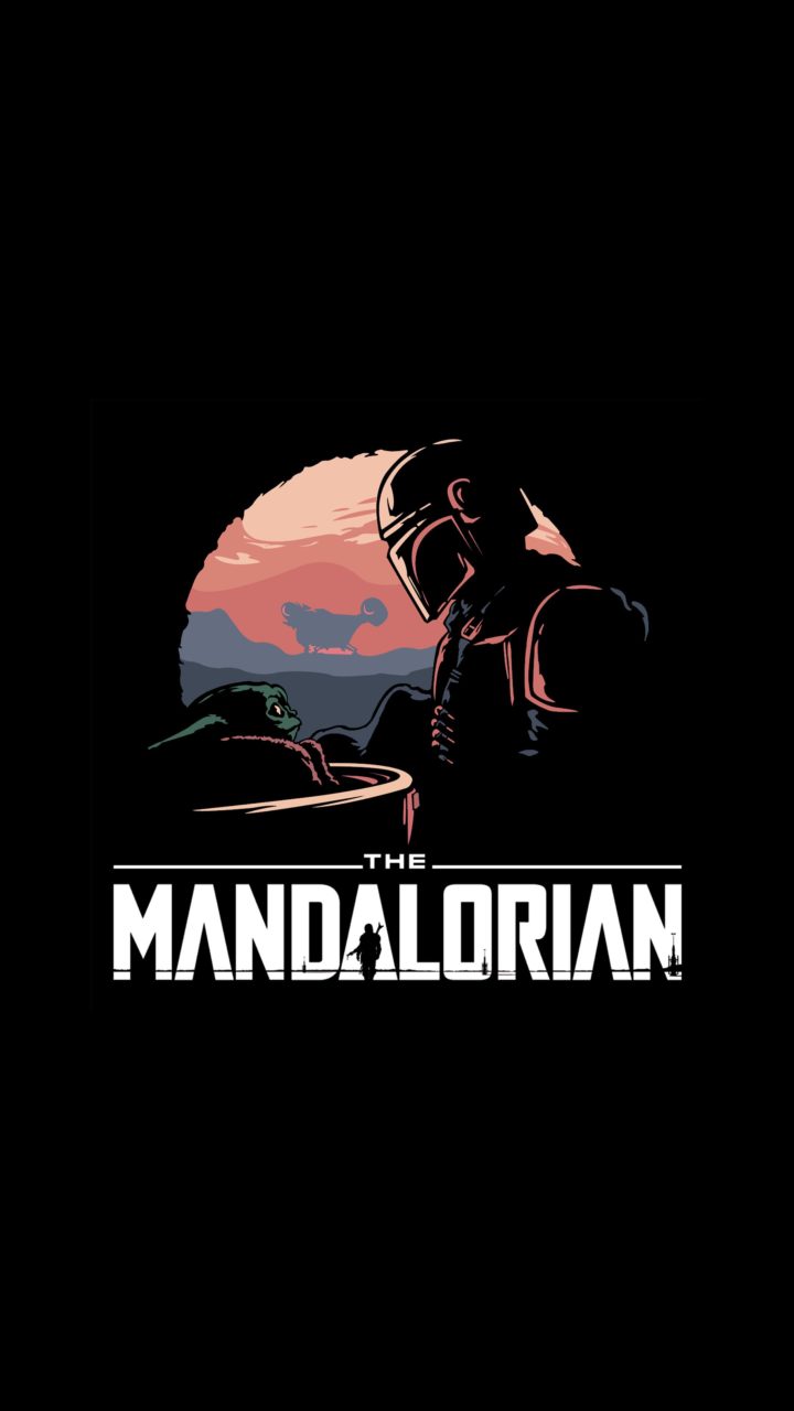 The mandalorian and child