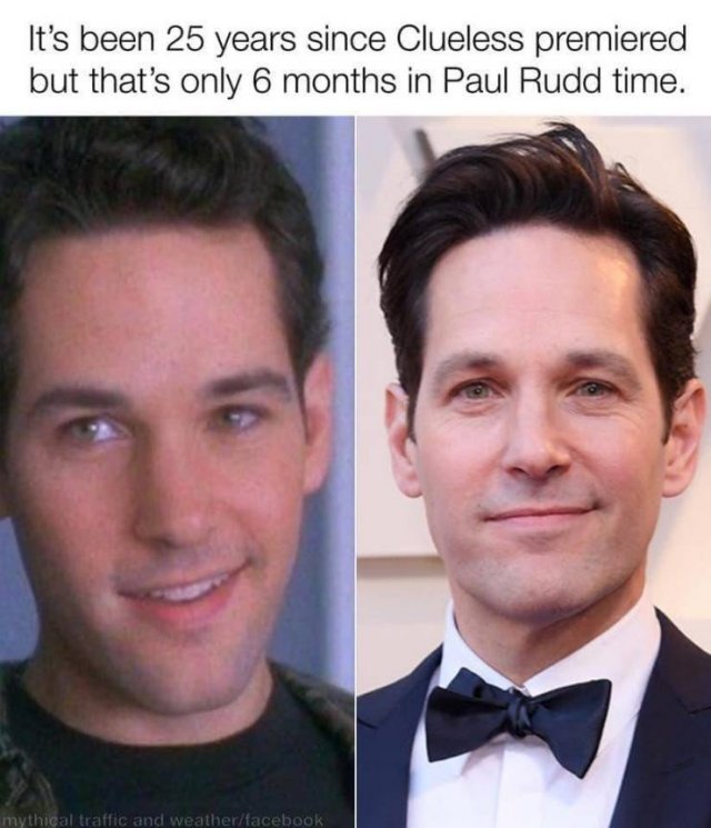 Paul Rudd Over Time Paul Rudd Time « MyConfinedSpace
