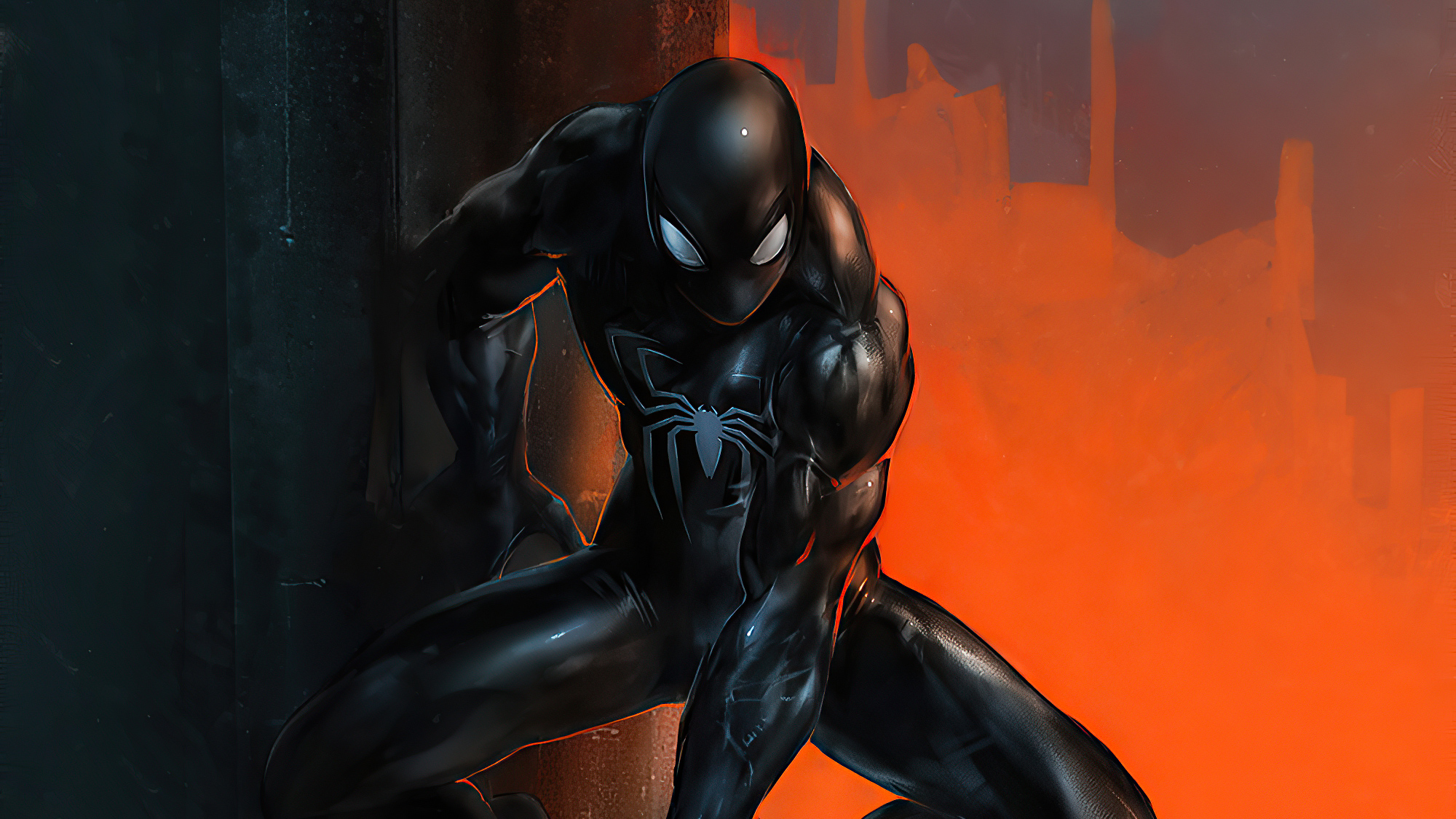 black spiderman MyConfinedSpace