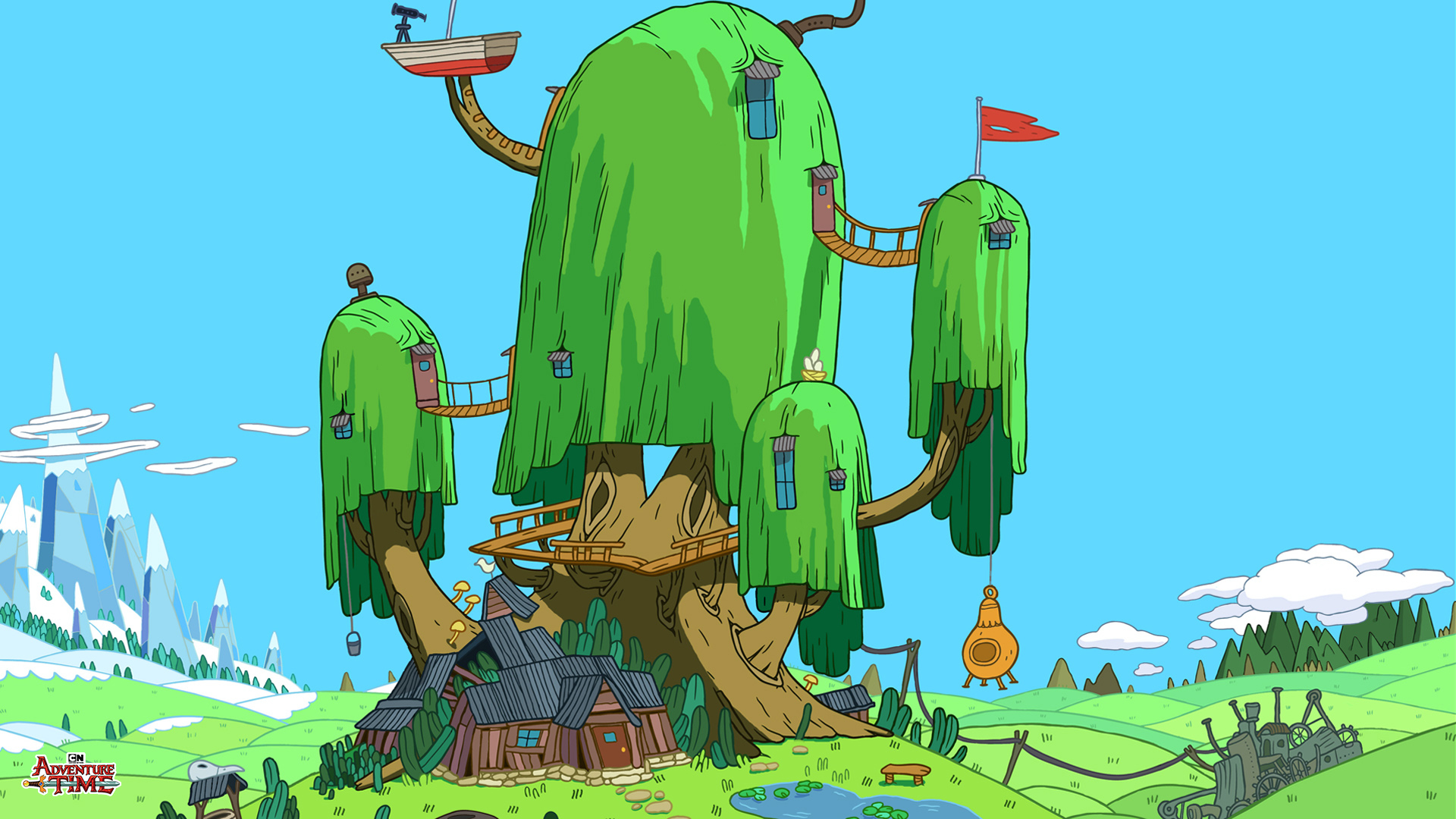 adventure time tree house MyConfinedSpace