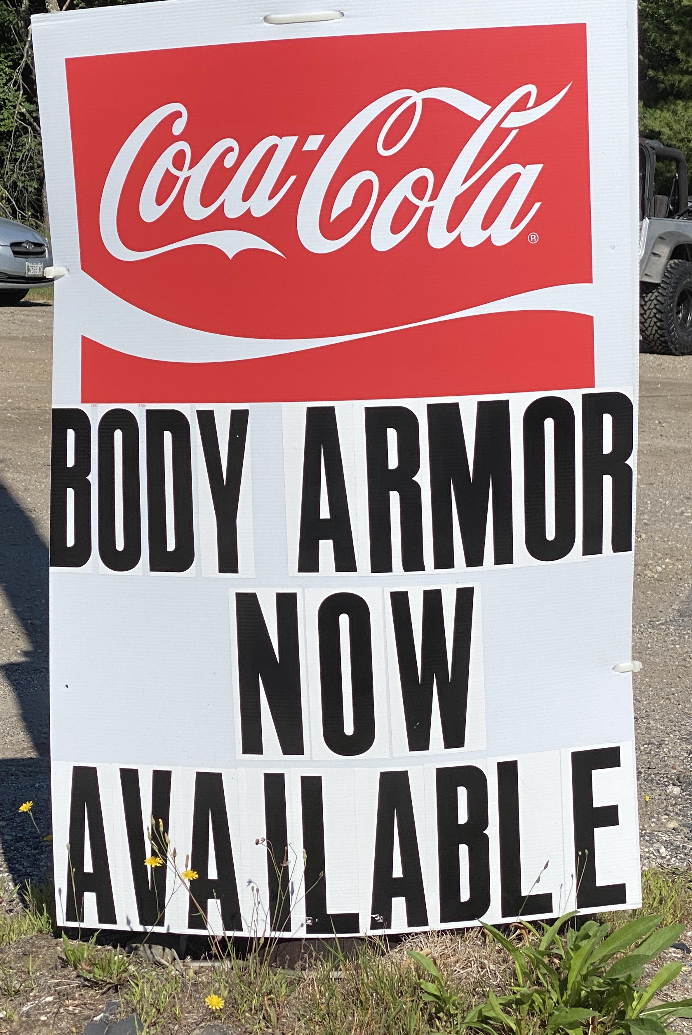 cocacola body armor available « MyConfinedSpace