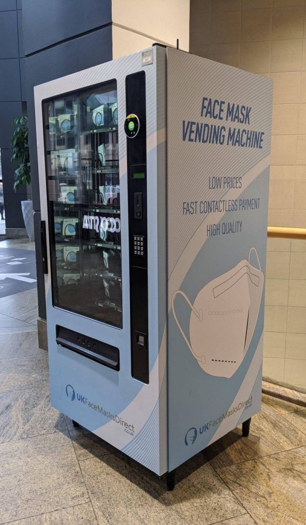 face mask vending machine