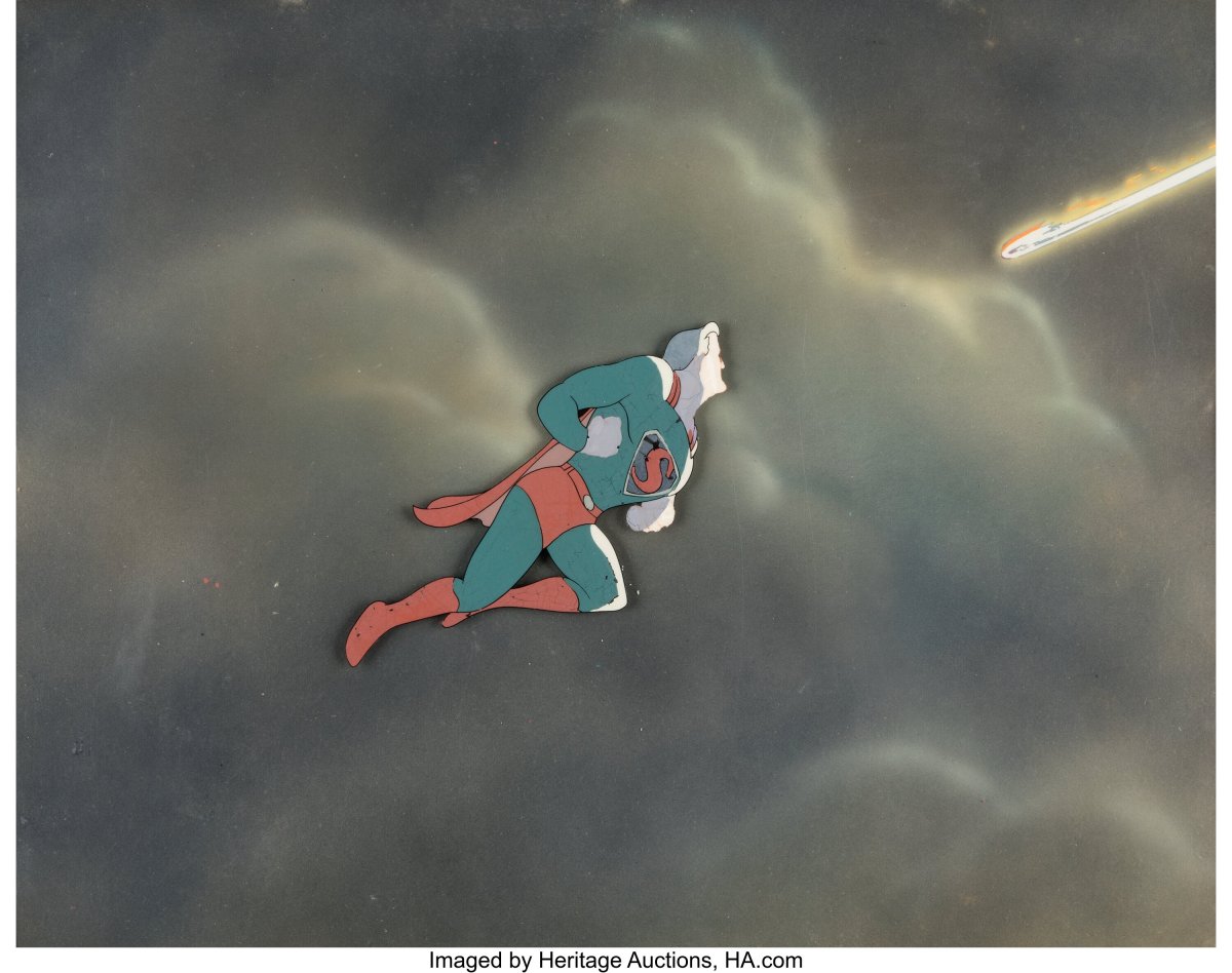 Original Fleischer Superman art up for auction