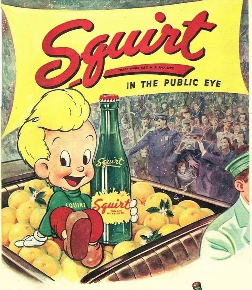 1950 squirt ads