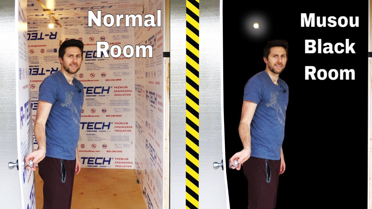 I Painted My Entire Room With Musou BlackThe World’s Blackest Paint