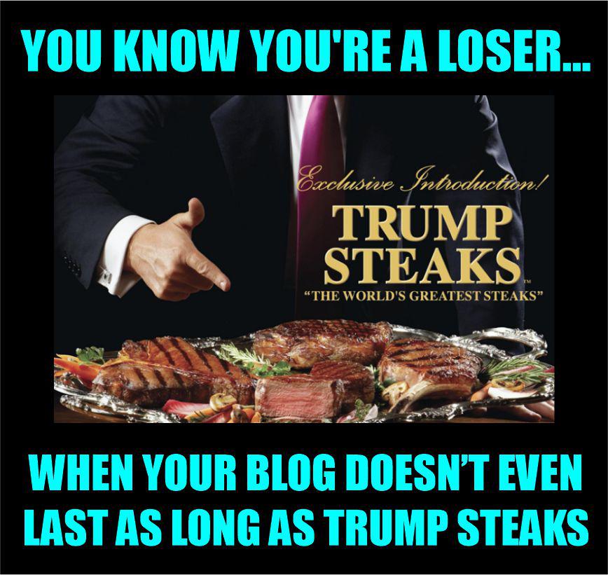 Trump Steaks lasted for a total of 2 months before The Sharper Image ...
