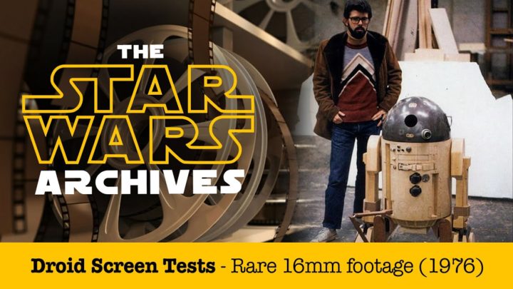 Star Wars Droid Screen Tests – Rare 16mm Footage 1976