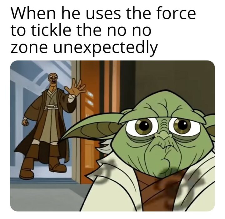 He is strong in the force
