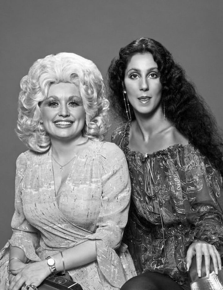 Dolly Parton and Cher 1978