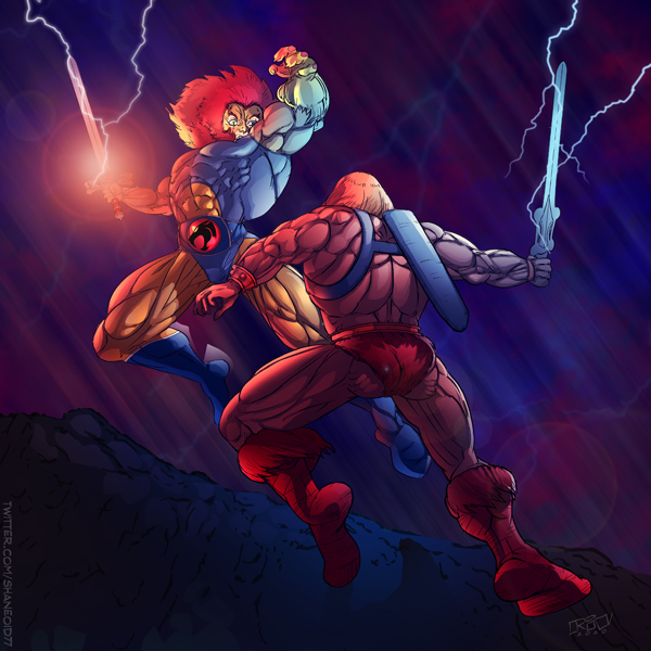 He-Man vs Lion-O