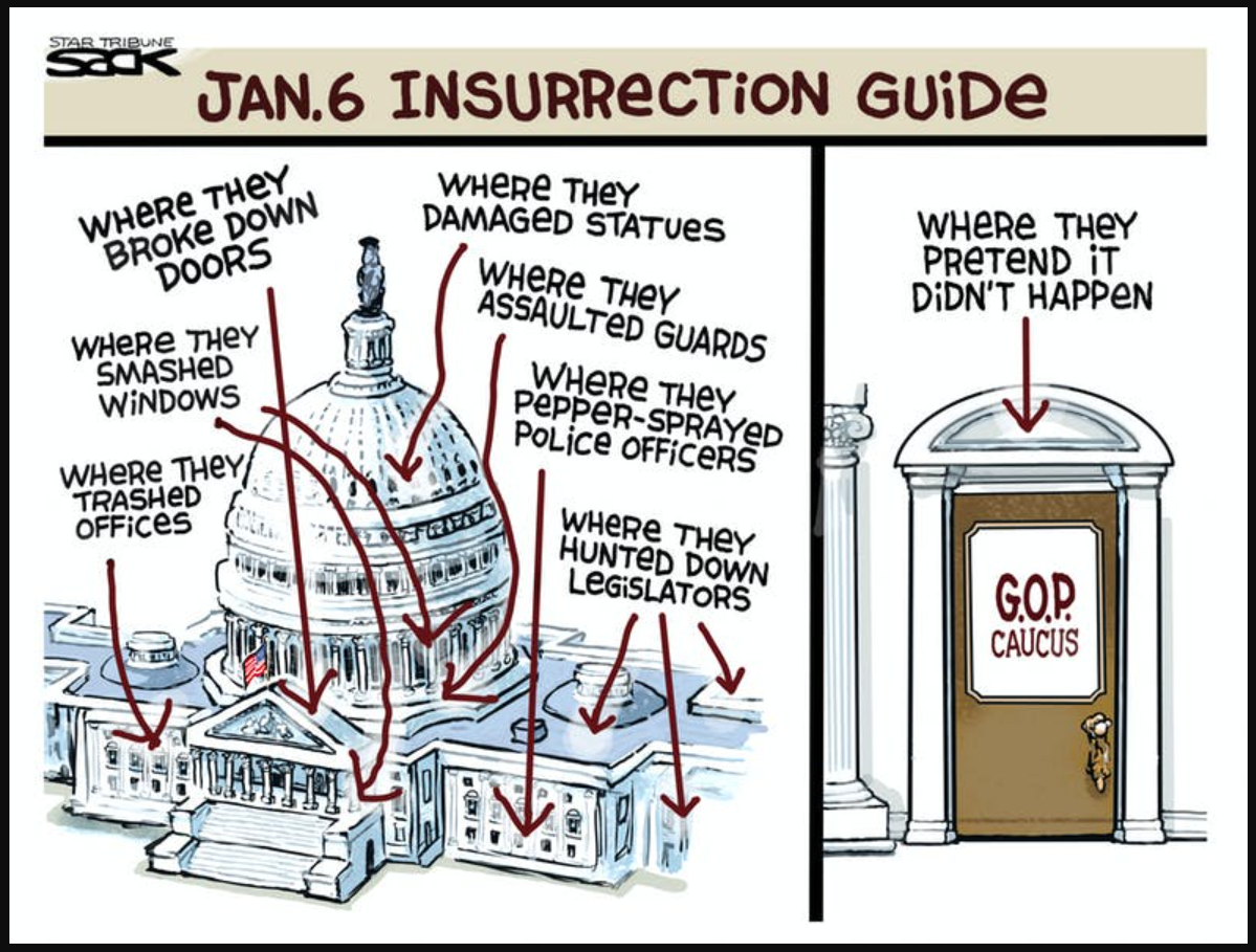 StarTribune: A guide to the Jan. 6 insurrection – 1/5/2022