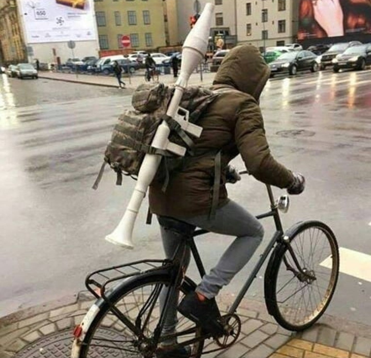 rocket powered bicycle