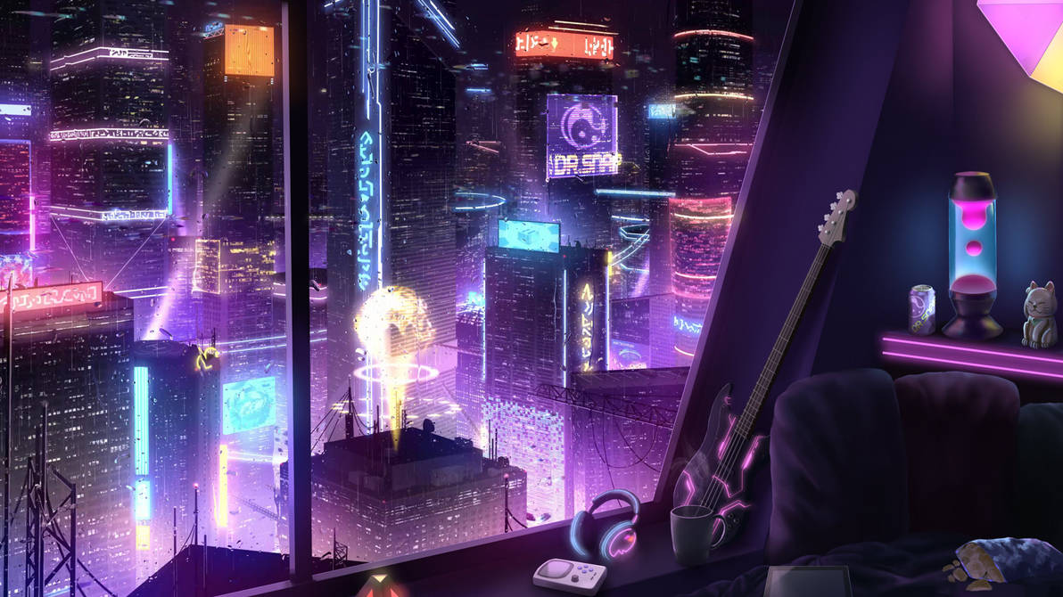Rainy Night by HatschYuh on DeviantArt - MyConfinedSpace