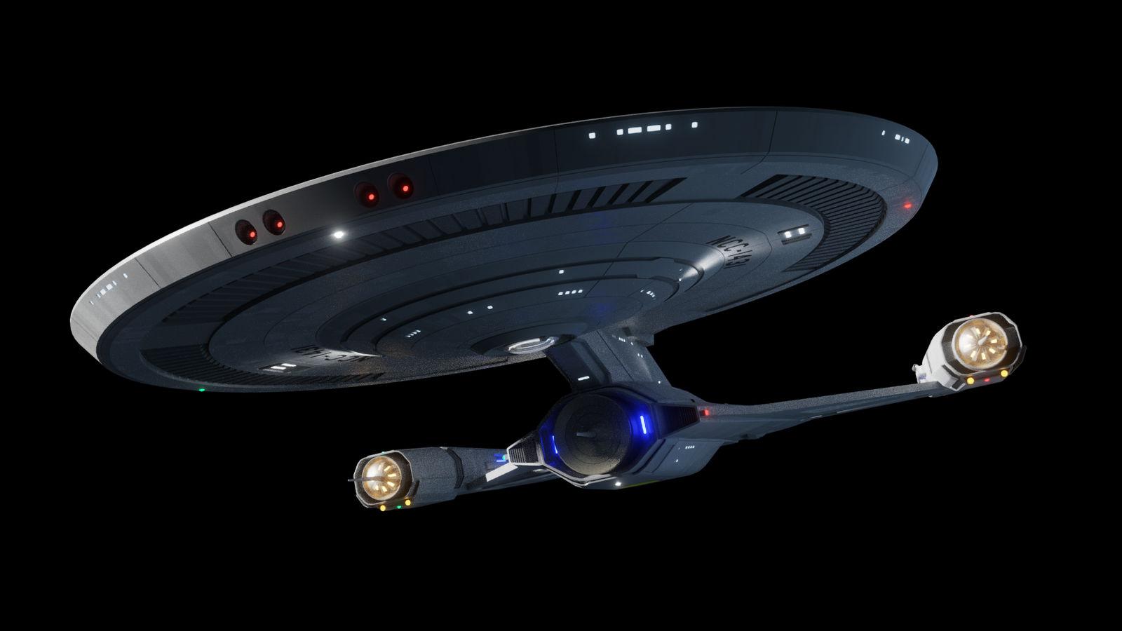 USS Discovery TOS style (by hunter-56)