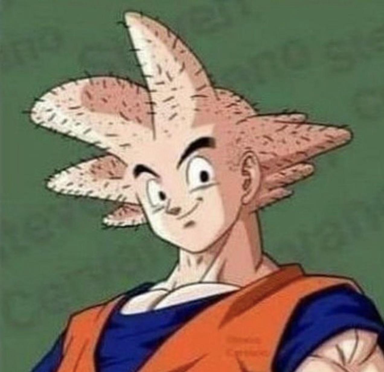 hairless Goku