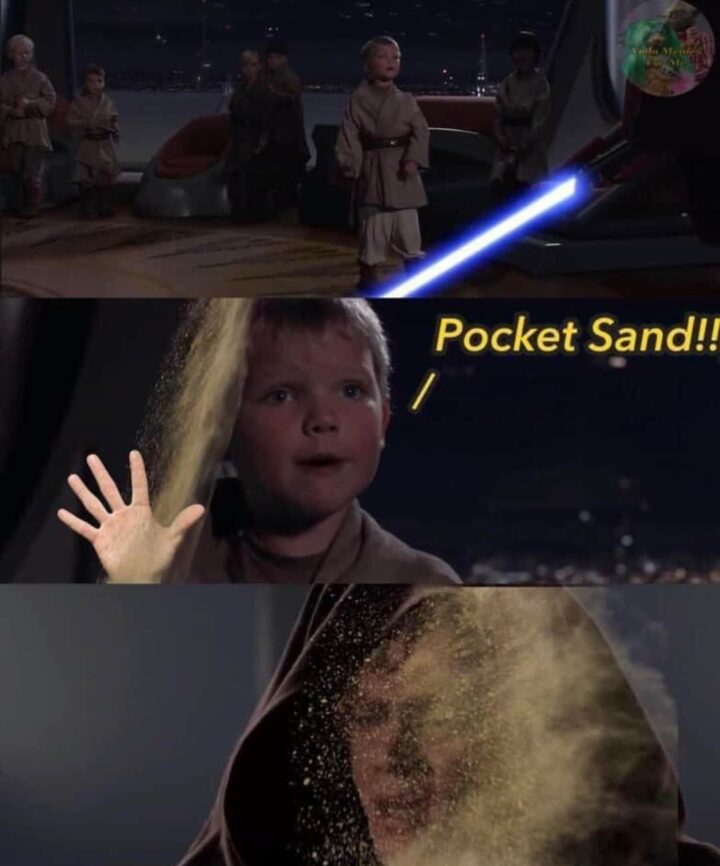 I don’t like sand