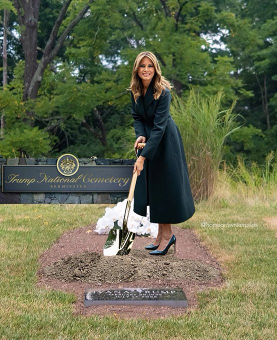 Having the third wife standing on the first wife’s grave is total IDGAF!