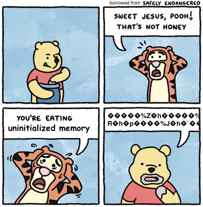 No, Pooh