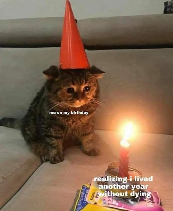 me on my birthday