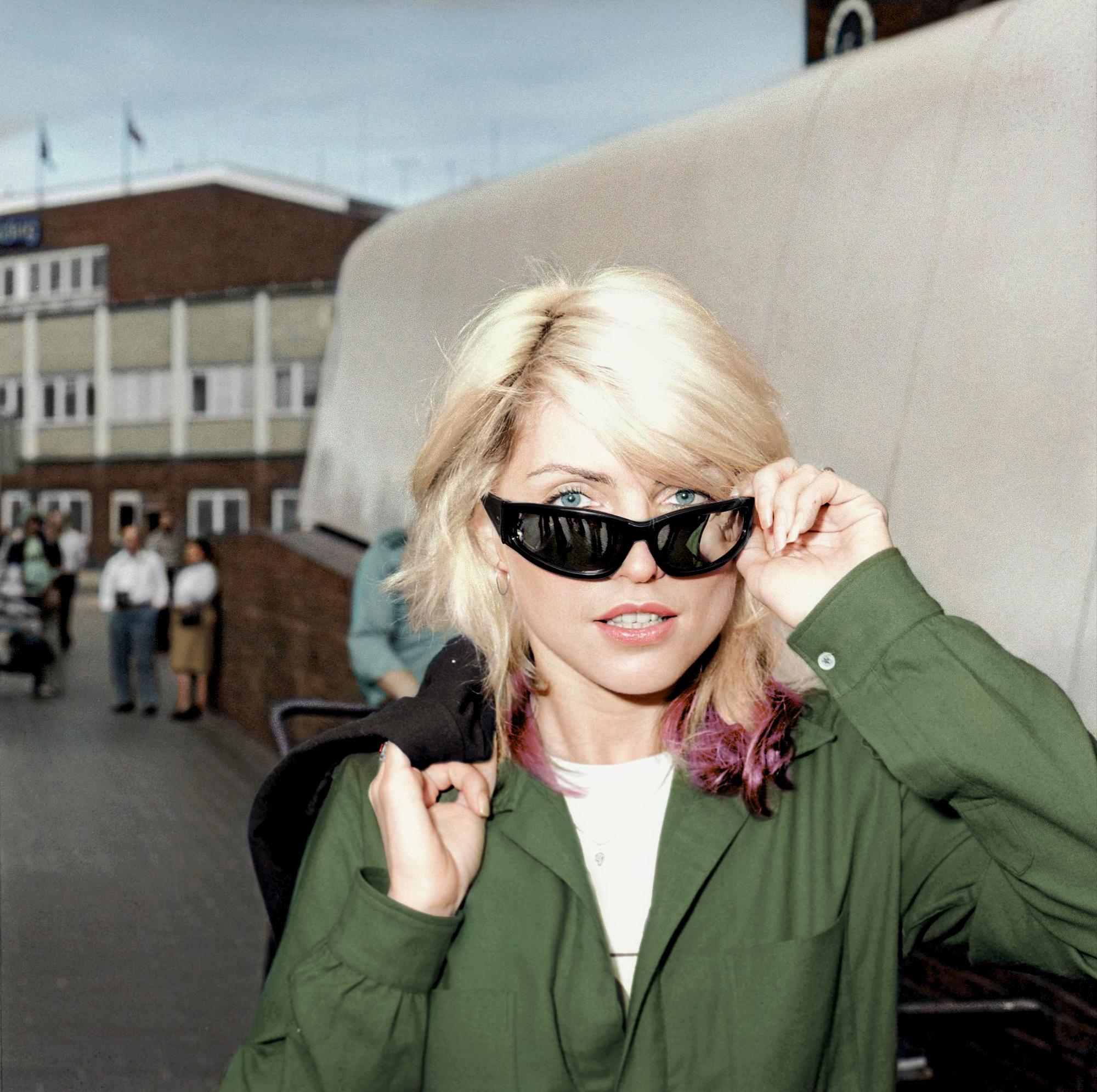 Singer Debbie Harry, 1978. Colorized. - MyConfinedSpace
