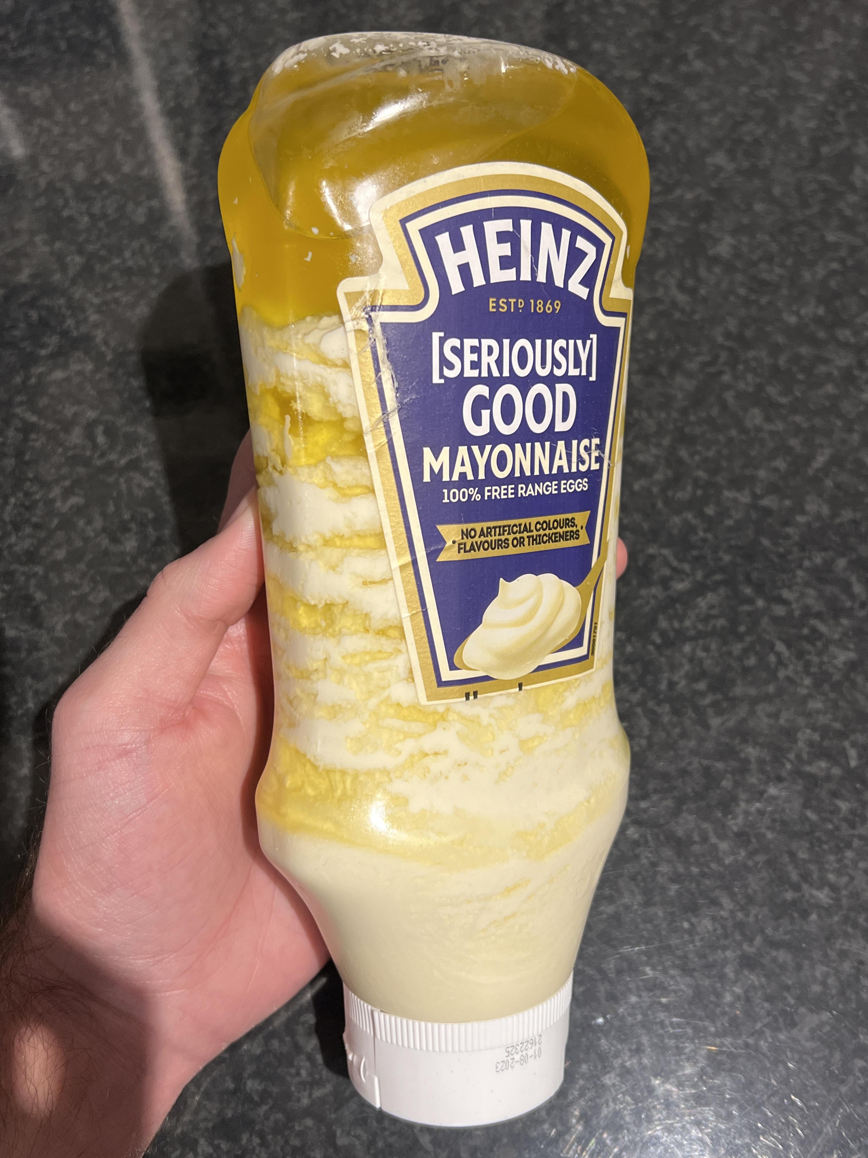 bottle of mayonnaise « MyConfinedSpace