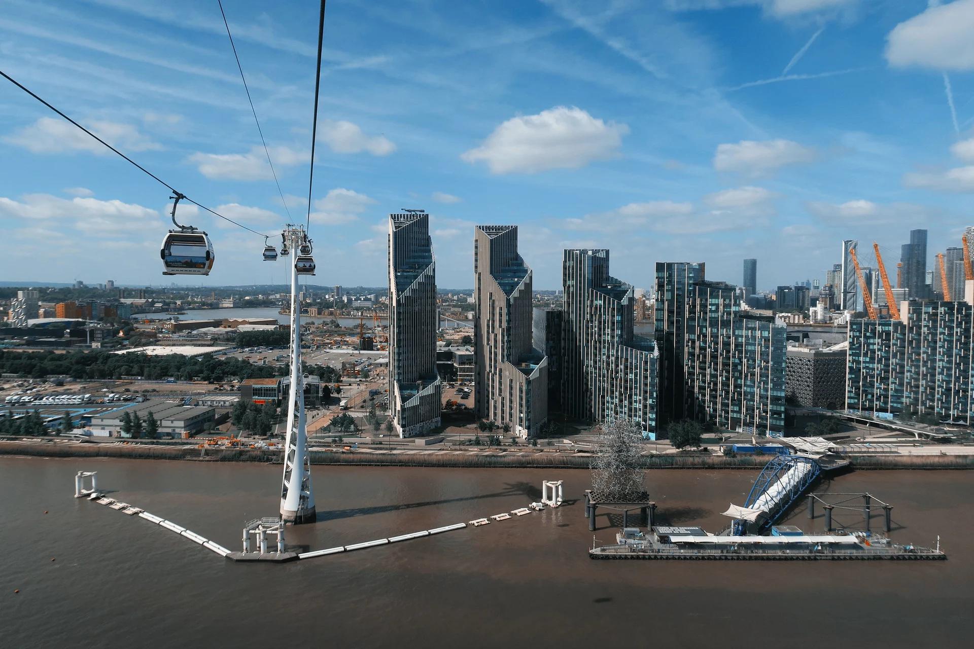 Cross Thames cable car, London « MyConfinedSpace