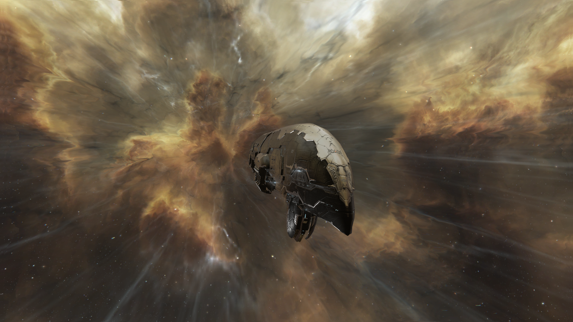 Apocalypse in Warp Eve Online Khanid Faction Skin MyConfinedSpace