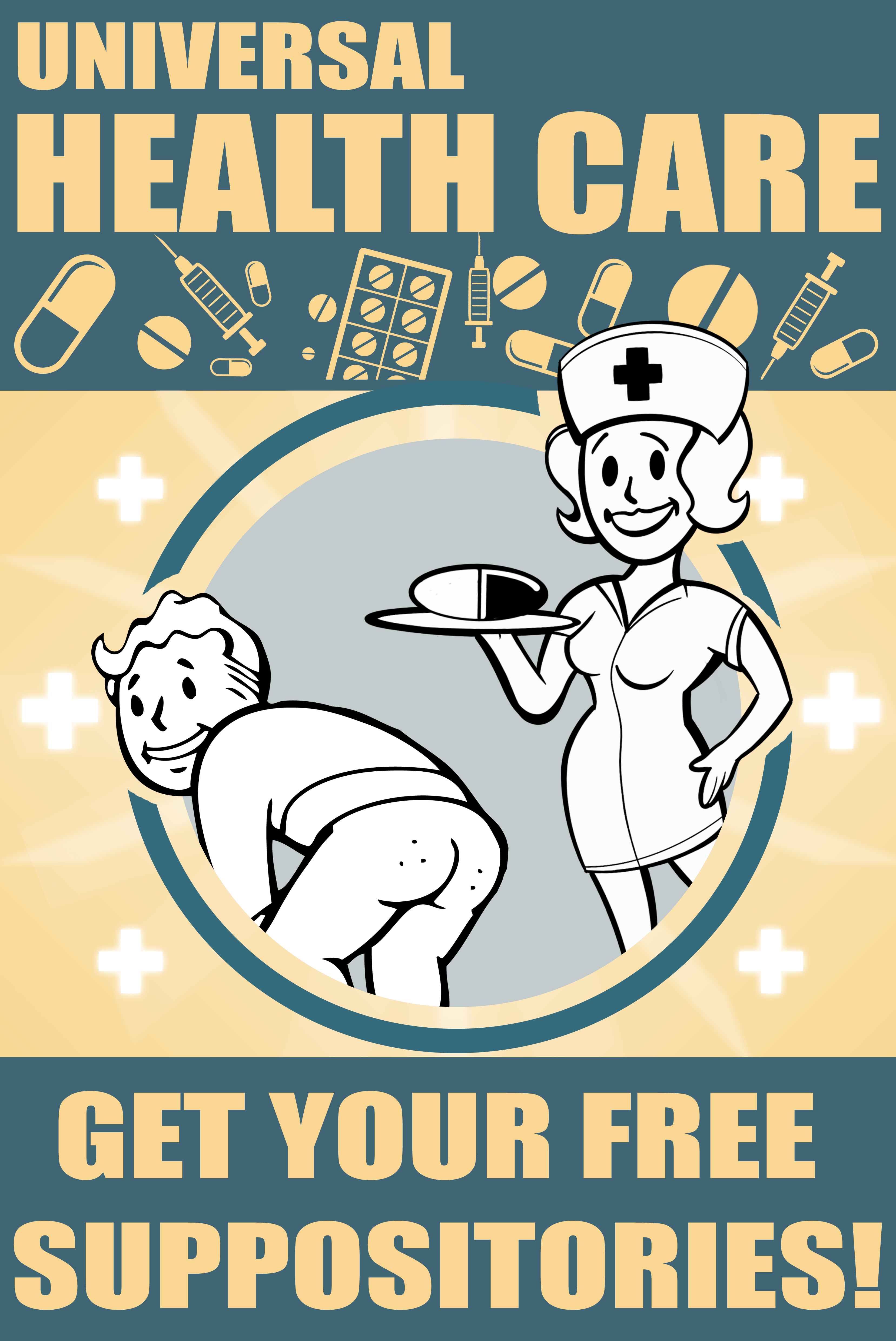 Medical VaultTec poster. « MyConfinedSpace