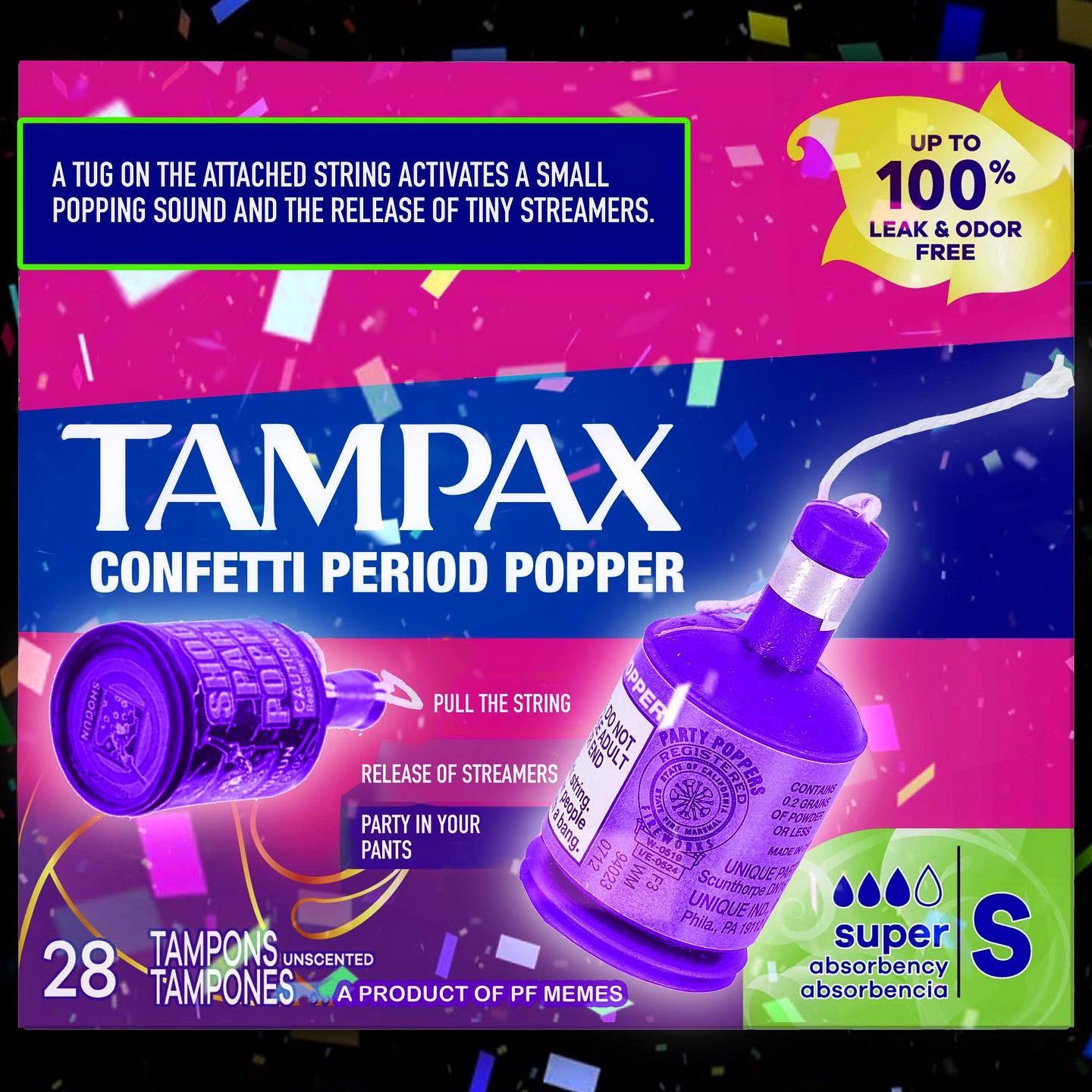 It’s a party in your pants. « MyConfinedSpace