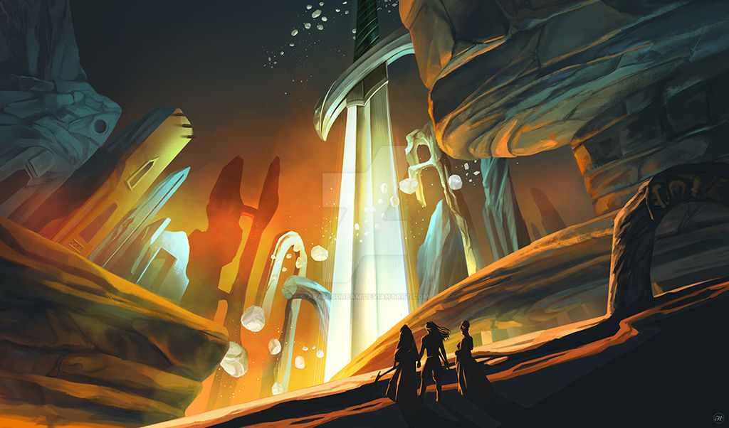 The pilgrimage by Aramisdream on DeviantArt - MyConfinedSpace