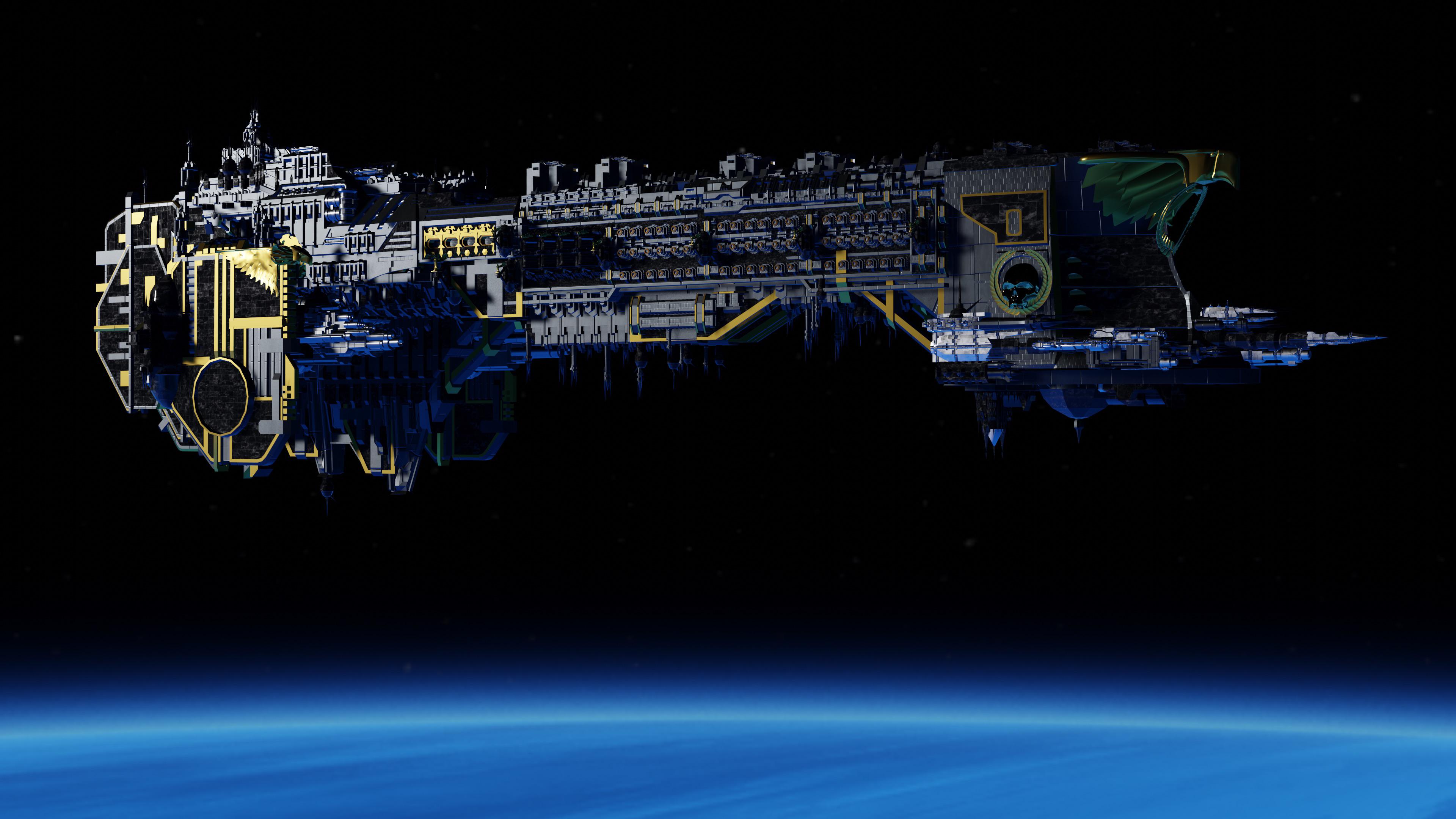 Fist Of Iron, Flagship of the Iron Hands Legion— pre istvaan 5