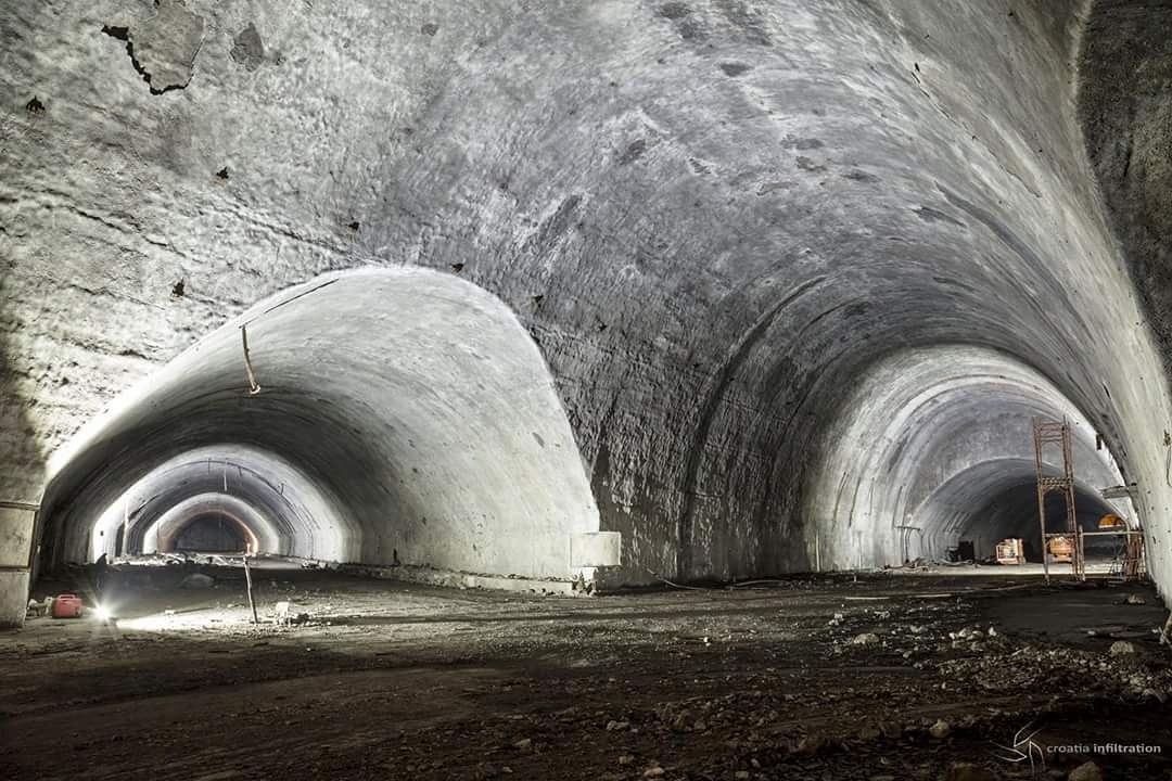 Željava Air Base is a massive underground hangar & command facility ...