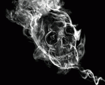 Skull smoke