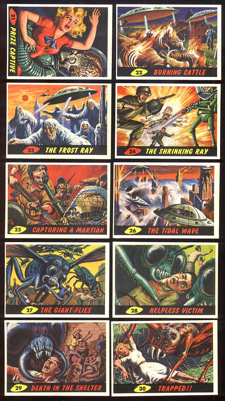 Mars Attacks! card sets MyConfinedSpace