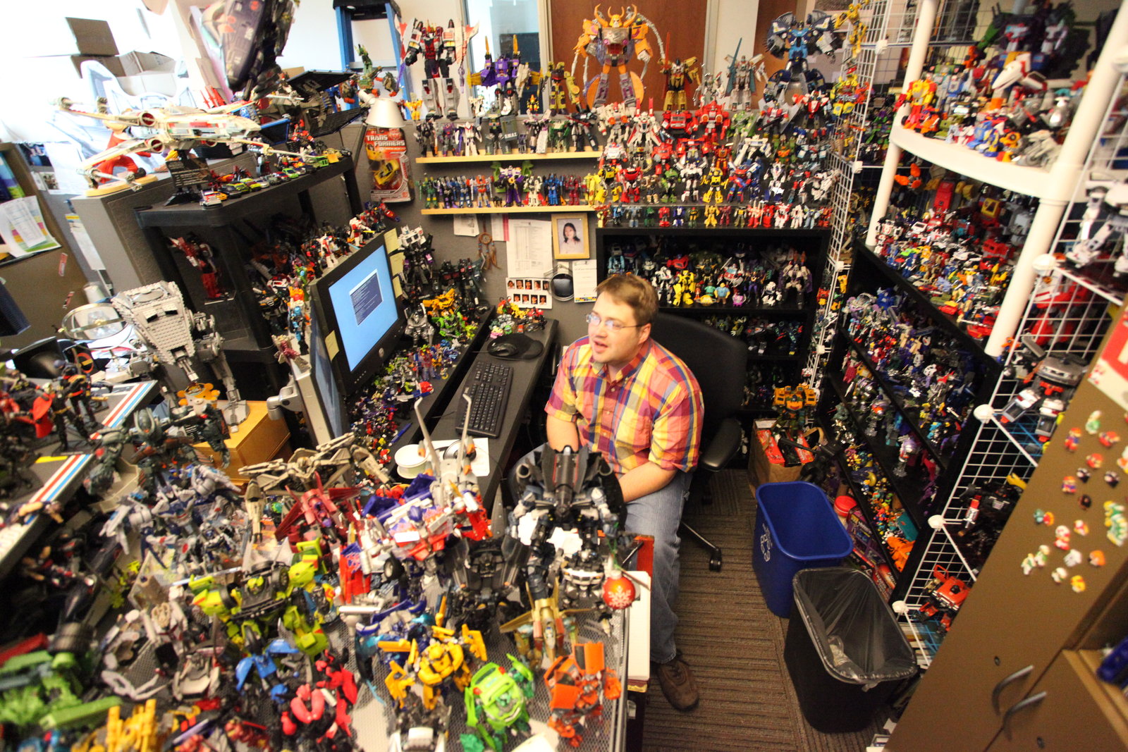 obsessive action figure collector MyConfinedSpace