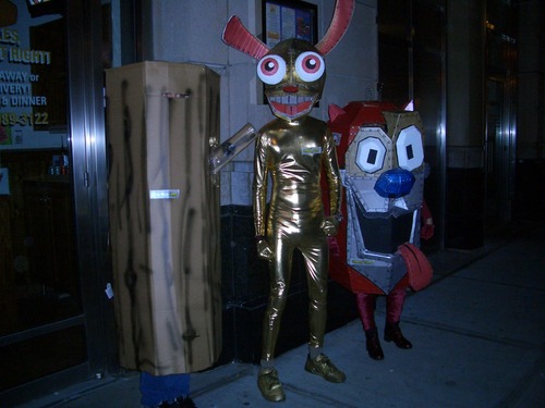 cosplay Ren and stimpy