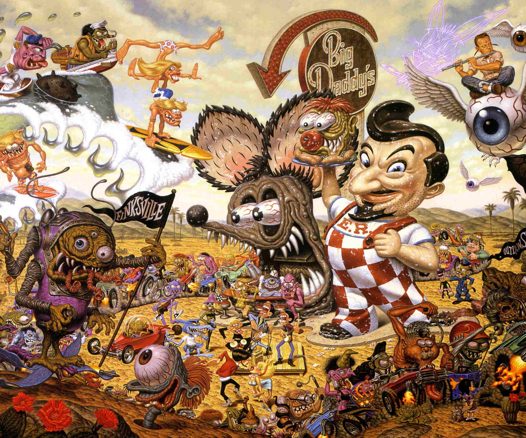 Ed “Big Daddy” Roth wallpaper « MyConfinedSpace