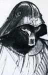 Concept art of Darth Vader.
